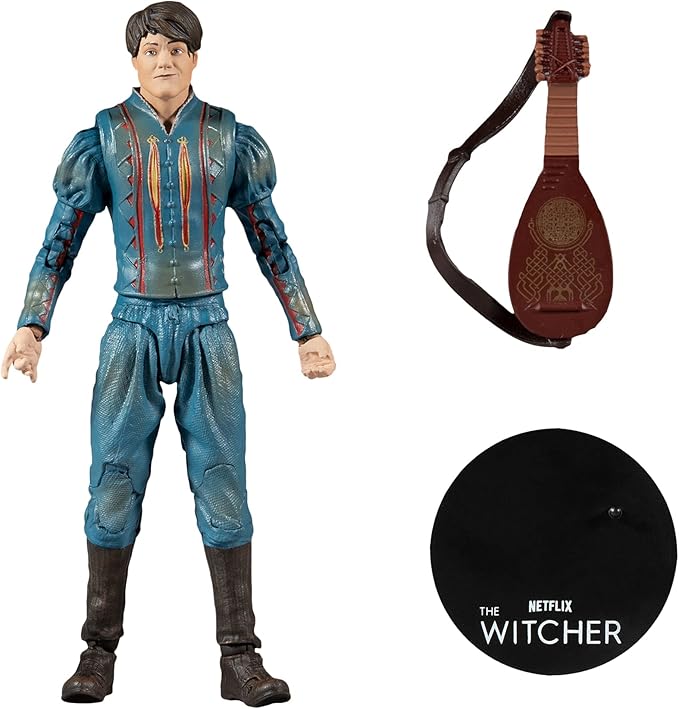 McFarlane Toys The Witcher (Netflix) Jaskier 7" Action Figure with Accessories
