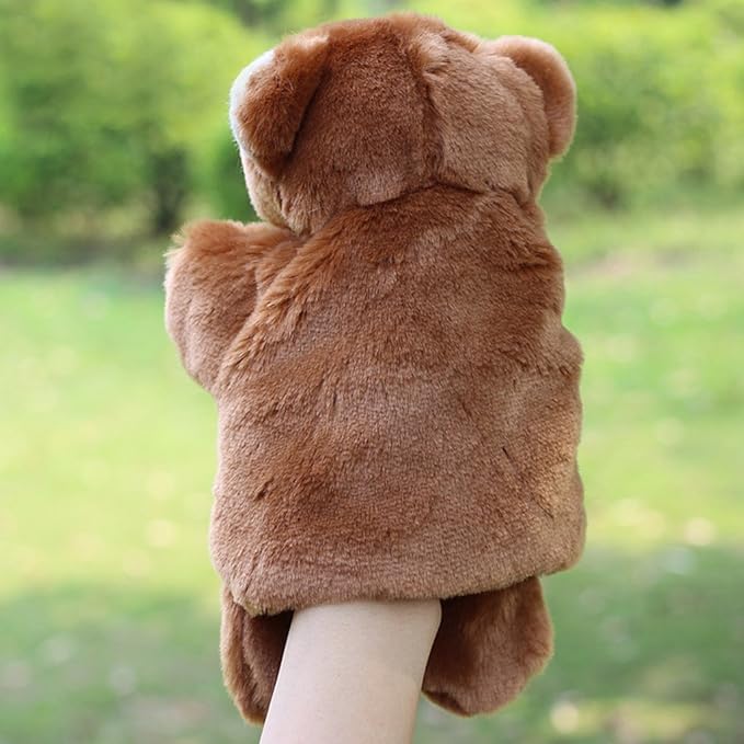 RIY Hand Puppet - Zoo Friends Animals Educational Puppets Bear