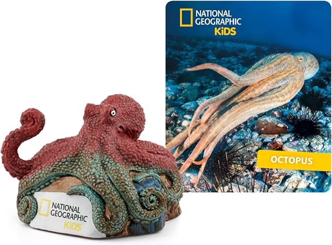 Tonies National Geographic Kids Octopus Audio Toy Figurine