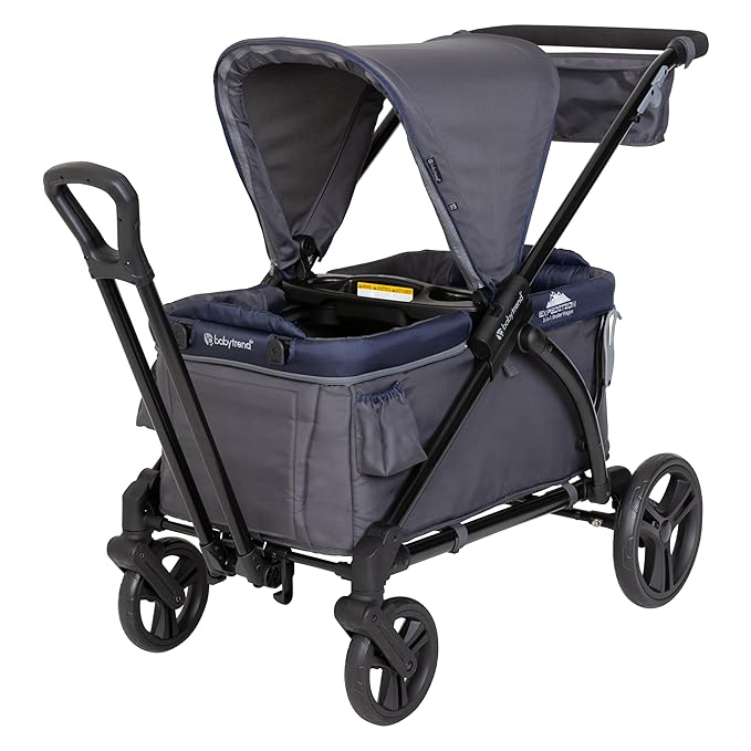 Baby Trend Expedition® 2-in-1 Stroller Wagon, Smokey Navy