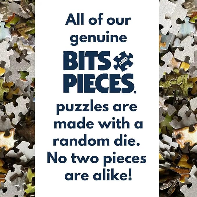 Bits and Pieces – 50 Piece Jigsaw Puzzle for Adults – Sunflower & Songbirds - Cardinals Jigsaw Puzzle by William Vanderdasson, Completed Puzzle Size: 15" x 19"
