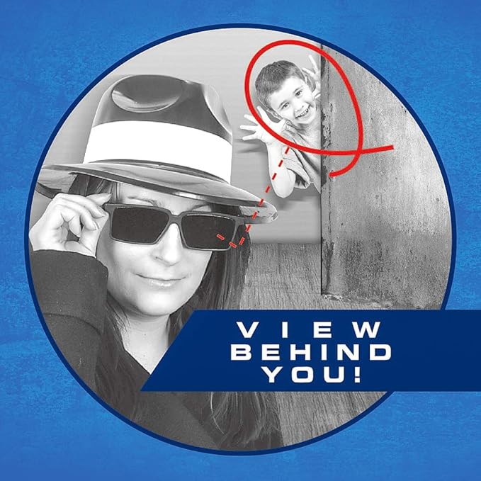 Top Secret Spy Glasses For Kids - Rear View Sunglasses. View Behind You! Detective Gadget. Perfect Party Favors.