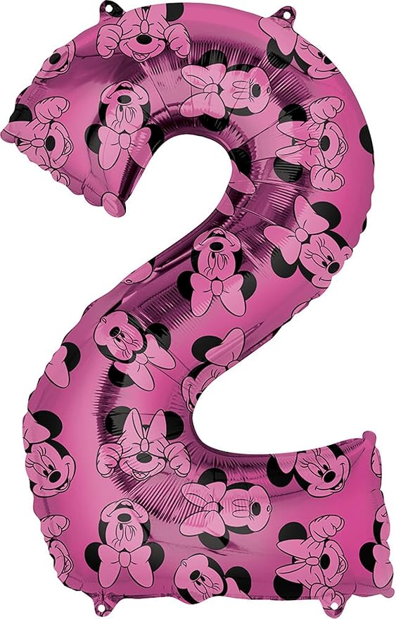 Anagram Minnie Forever 2nd Birthday Party Supplies Balloon Bouquet Decorations