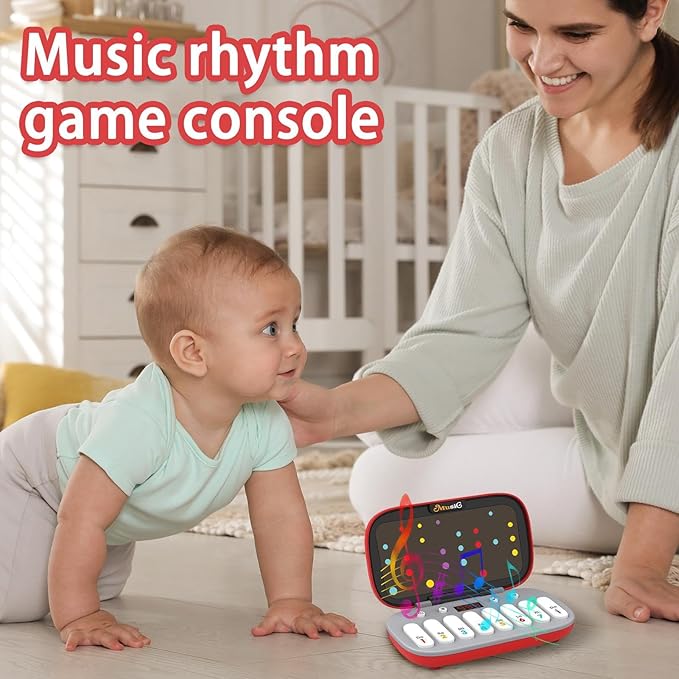 Rhythm and Music Games - Fast Push Table Game,Toy Electronic Machine for Improving Reaction Speed Boys Girls Kids Teens Adults Birthday Children