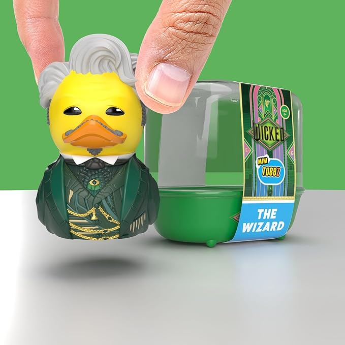 TUBBZ Mini: Wicked for Good - Wizard of Oz Cosplaying Rubber Duck Vinyl Figure