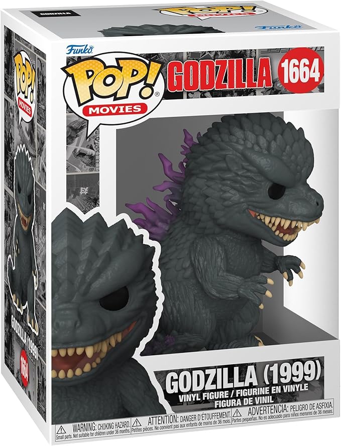Funko POP Movies: Godzilla 70th Anniversary - Godzilla 1999 - Collectable Vinyl Figure - Gift Idea - Official Merchandise - for Kids & Adults - Movies Fans - Model Figure for Collectors and Display