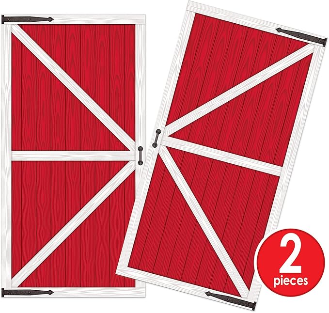 Barn Door Props Party Accessory (1 count) (2/Pkg)