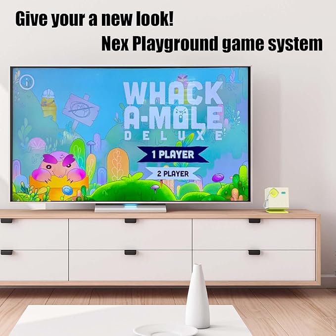 for Nex Playground Game System Silicone Case, Soft Dustproof and Drop Resistant Protective Case Cover for Nex Playground Game System Accessories (Off-White)