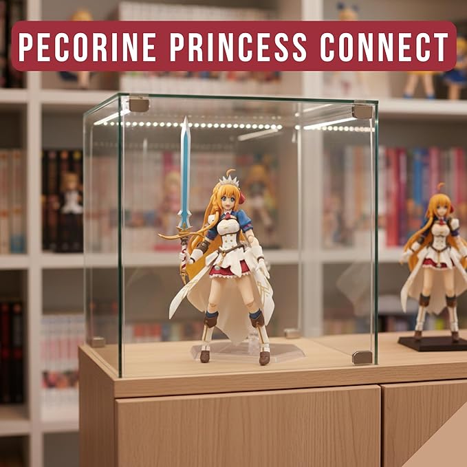 AURUS Peccorine Figma Action Figure 6-Inch Anime Collectible with Interchangeable Face Plates, Multicolor