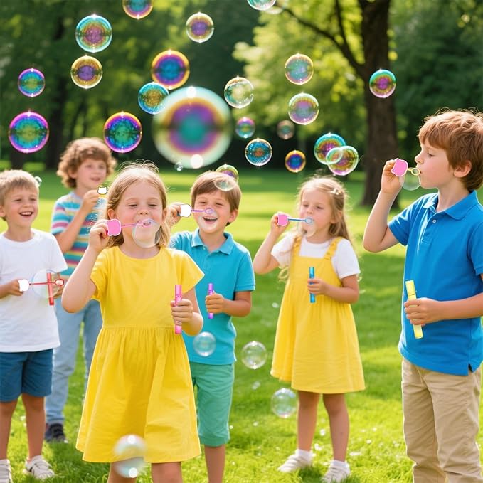 AFZMON Kitten Cat Bubble Wands for Kids, Kitty Mini Bubbles Birthday Gift Toy Party Favors Goodie Bag Stuffers Pinata Classroom Prizes Supplies