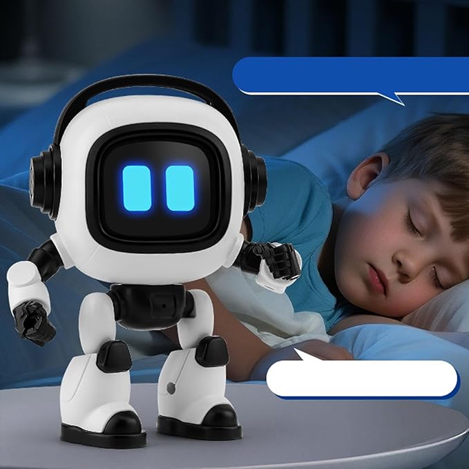 Diyeeni AI Companion Robot, Interactive Talking Robot with Real Time Emotion Responses, Role Switching, English Chinese Bilingual Learning, for Kids Boys Girls Age 6+