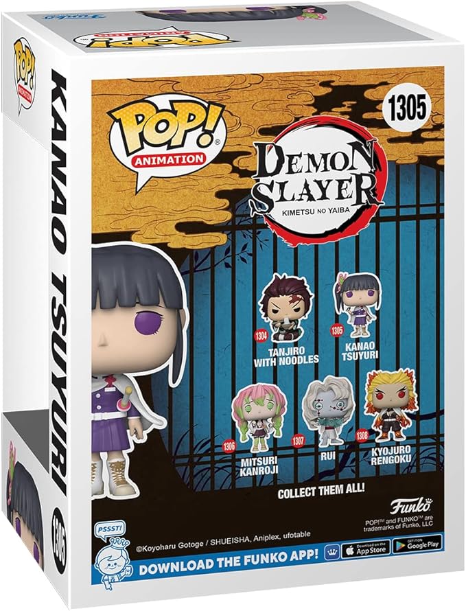 Funko POP! Animation: Demon Slayer - Kanao Tsuyuri - Collectable Vinyl Figure - Gift Idea - Official Merchandise - for Kids & Adults - Anime Fans - Model Figure for Collectors and Display