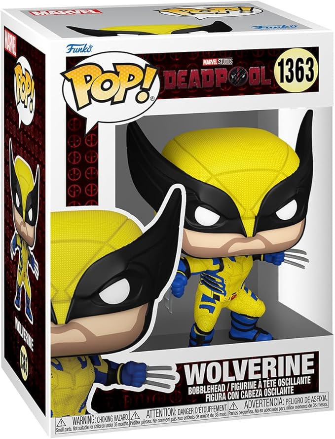 Funko POP! Marvel: Deadpool & Wolverine - Wolverine - Collectable Vinyl Figure - Gift Idea - Official Merchandise - for Kids & Adults - Movies Fans - Model Figure for Collectors and Display
