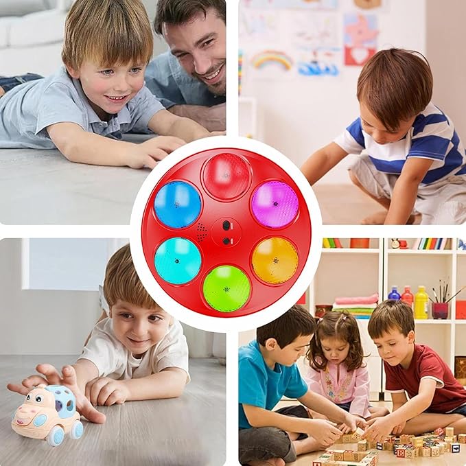 Light Up Memory Game for Kids, 3 Modes Electronic Toys, Handheld Game with Lights and Sounds, Games Console with Button Controls, Educational Toys with Interactive Play, Kids Ages 3+ Travel