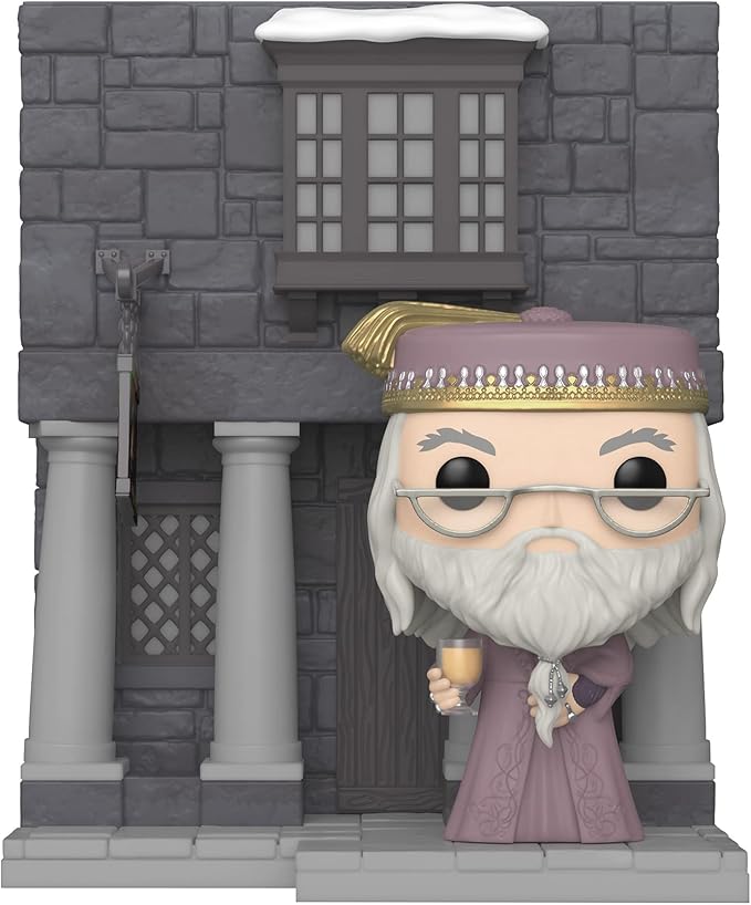 Funko Pop! Deluxe: Harry Potter: Hogsmeade - Albus Dumbledore with Hog's Head Inn