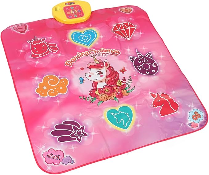 Tbest Dance Mat Multifunctional Electronic Dance Mat Kids Dance Pad Toys for Enjoyable Exercise at Home or School