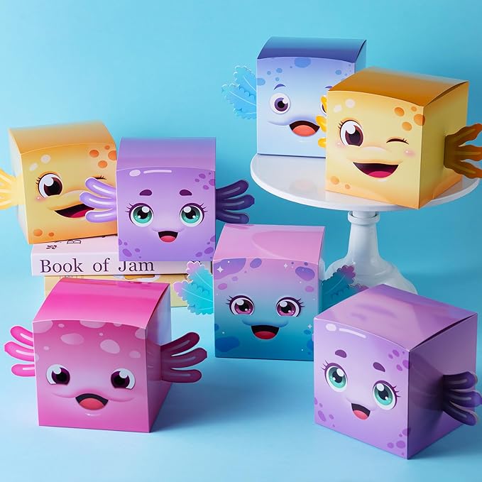 Axolotl Party Favors Birthday Decorations Axolotl Goodie Bag Stuffers for Party Decorations Supplies