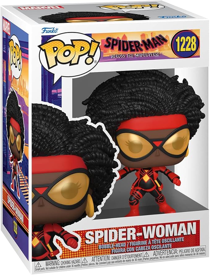Funko POP! Vinyl: Spider-Man: Across The Spider-Verse - Spider-Woman - Spider-Man - Collectable Vinyl Figure - Gift Idea - Official Merchandise - for Kids & Adults - Movies Fans