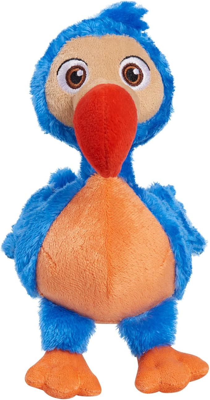 Just Play Netflix Ridley Jones Collectible Plush Dudley Toy, 8-Inch Stuffed Animal, Dodo Bird, Kids Toys for Ages 3 Up