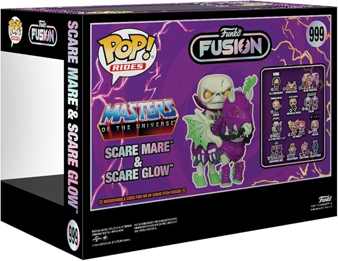 Funko POP! Rides: Fusion - Scareglow with Scare-Mare - Masters of The Universe - Collectable Vinyl Figure - Gift Idea - Official Merchandise - for Kids & Adults - Video Games Fans