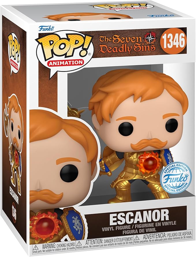 Funko Pop! Animation: The Seven Deadly Sins - Escanor (Chalice Collectibles Exclusive)