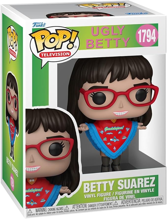 Funko Pop! TV: Ugly Betty - Betty Suarez - Collectable Vinyl Figure - Gift Idea - Official Merchandise - Toys for Kids & Adults - TV Fans - Model Figure for Collectors and Display
