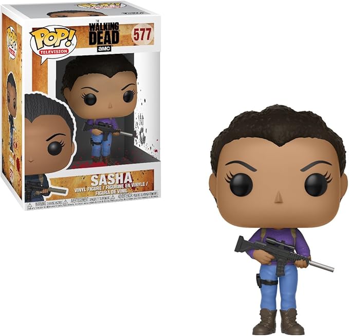 Funko Pop! Television: The Walking Dead - Sasha Collectible Toy