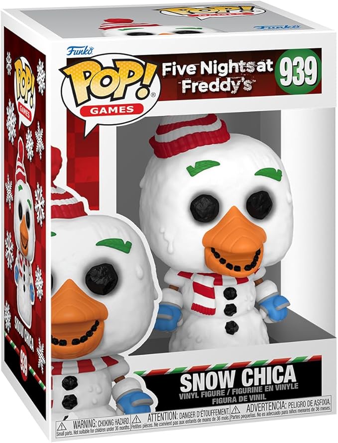 Funko POP! Games: Five Nights at Freddy's (FNAF)- Snow Chica - Collectable Vinyl Figure - Gift Idea - Official Merchandise - for Kids & Adults