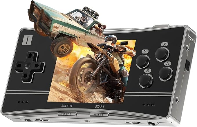 RG300X Handled Game Console, Portable Gaming Console with 64G TF Card , Retro Game Consoles with 3.0 inch IPS Screen