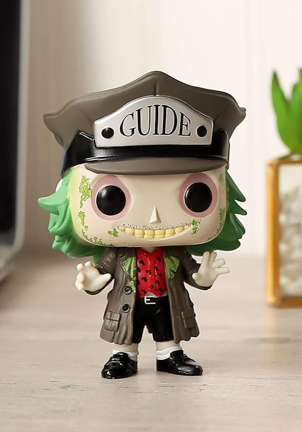 Funko Pop Horror: Beetlejuice - Beetlejuice with Hat Collectible Figure, Multicolor