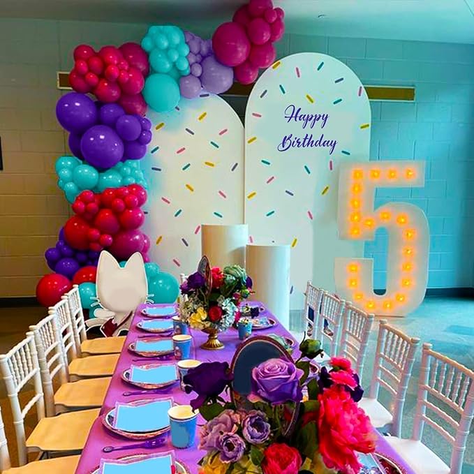 12 Inch Pink Teal Blue Purple Balloons for Girls Baby Shower Birthday Wedding Party Decoration