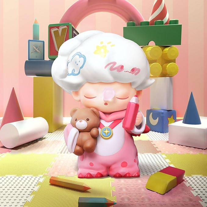 POP MART DIMOO Weaving Wonders Series Figures, DIMOO Blind Box Figures, Random Design Action Figures Collectible Toys Home Decorations, Holiday Birthday Gifts, Single Box