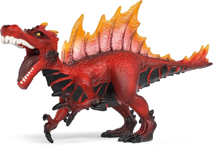 Schleich Eldrador Creatures - 2PC Lava vs Jungle World Playset with Fire Dinosaur and Jungle Lizard - Fun Durable Monster Toys for Boys and Girls - Beast Fantasy Toys for Kids Ages 7+ | 70834