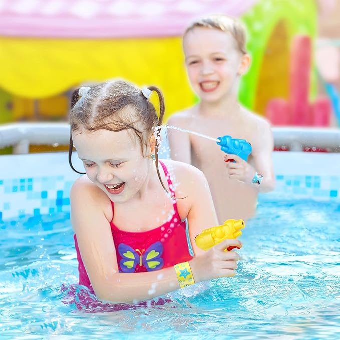 Pool Party Favors and Beach Party Favors - 120 PCS Party Bag Stuffers for Kids Including Beach Balls, Kids Sunglasses Bulk, Bubble Wands, and More for Beach Pool Party Favors, Birthday Party Supplies