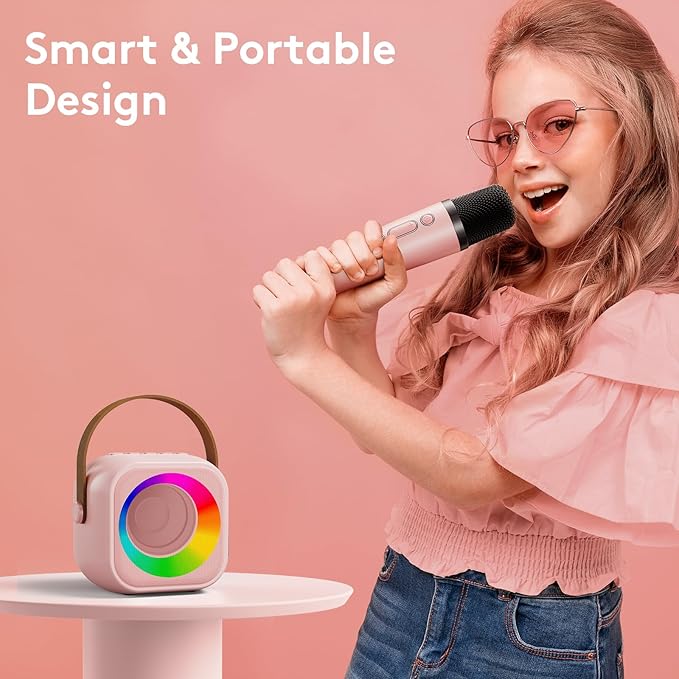 Mini Karaoke Machine for Kids: 2025 Top Toys for 3 4 5 6 7 8 9 10 Year Old Girl Birthday Gifts Ideas