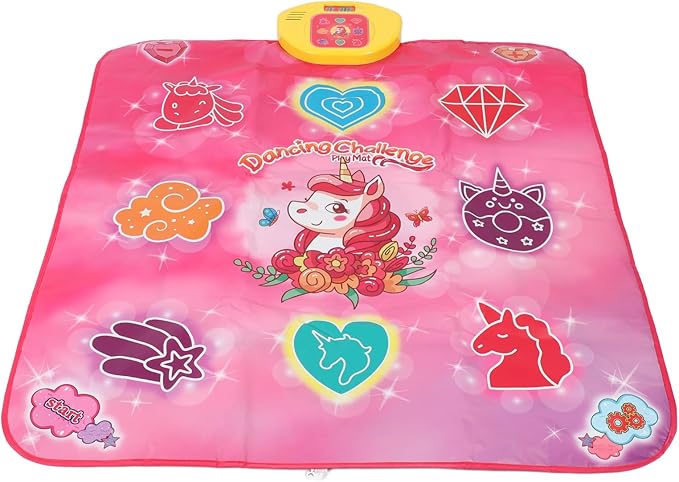 Tbest Dance Mat Multifunctional Electronic Dance Mat Kids Dance Pad Toys for Enjoyable Exercise at Home or School