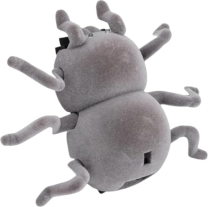 Remote Control Spider Toy, Dual Mode Wall Climbing Electronic Animal Toy with Movement, for Kids and Adults (Grey)