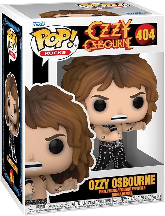 Funko POP! Rocks: Ozzy Osbourne - (1989) - Collectable Vinyl Figure - Gift Idea - Official Merchandise - for Kids & Adults - Music Fans - Model Figure for Collectors and Display
