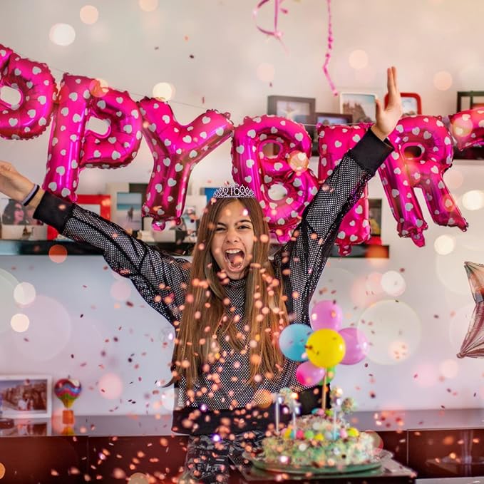 16th Birthday Party Essentials for Girls - Purple Decorations, Crown and Sash, Cake Topper for a Delightful Celebration