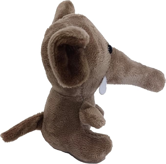 Plush Zoo Animals, Lion, Giraffe, Monkey & Elephant - Super Soft Plush (8 Piece Set)