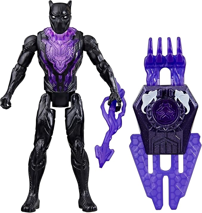 Marvel Avengers VenomVersus Epic World of Action Anti-Venom Black Panther Figure with Battle Gear Accessories, 4-Inch (10 cm) Super Hero Toys, 4+