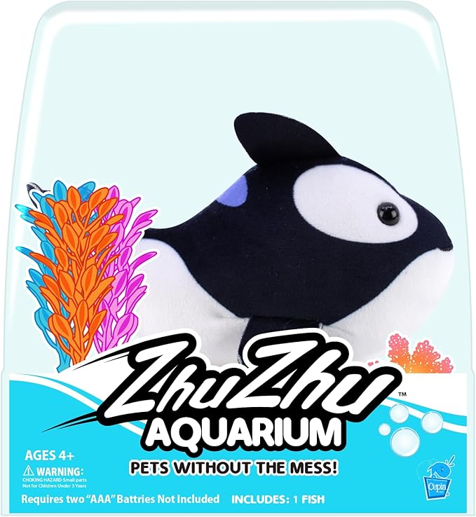 Zhu Zhu Fish - Flip - Orca