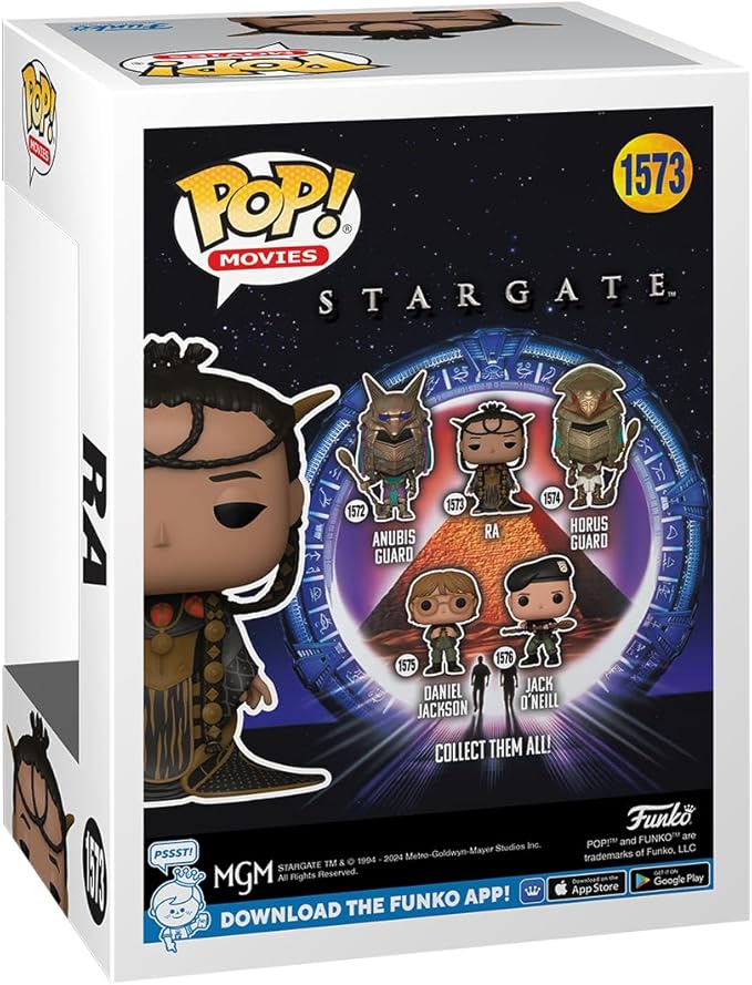 Funko POP! Movies: Stargate - Ra - Collectable Vinyl Figure - Gift Idea - Official Merchandise - for Kids & Adults - Movies Fans - Model Figure for Collectors and Display