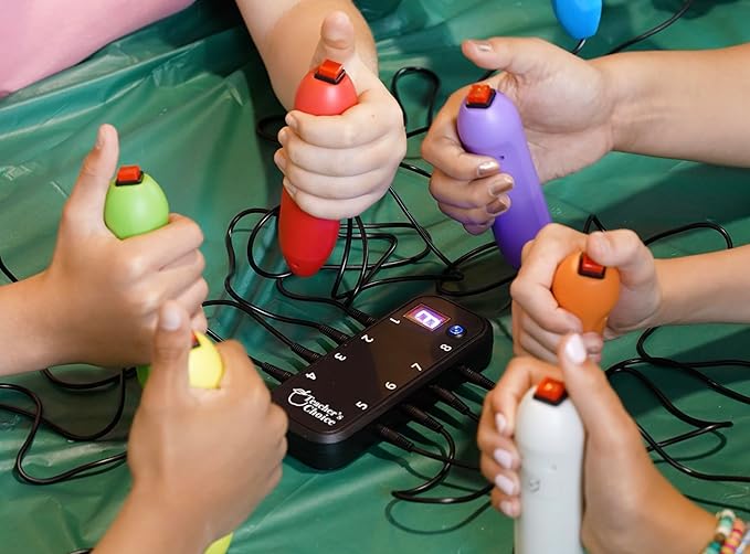 Teacher's Choice Joystick Buzzer Game System (Console+4 Buzzer)