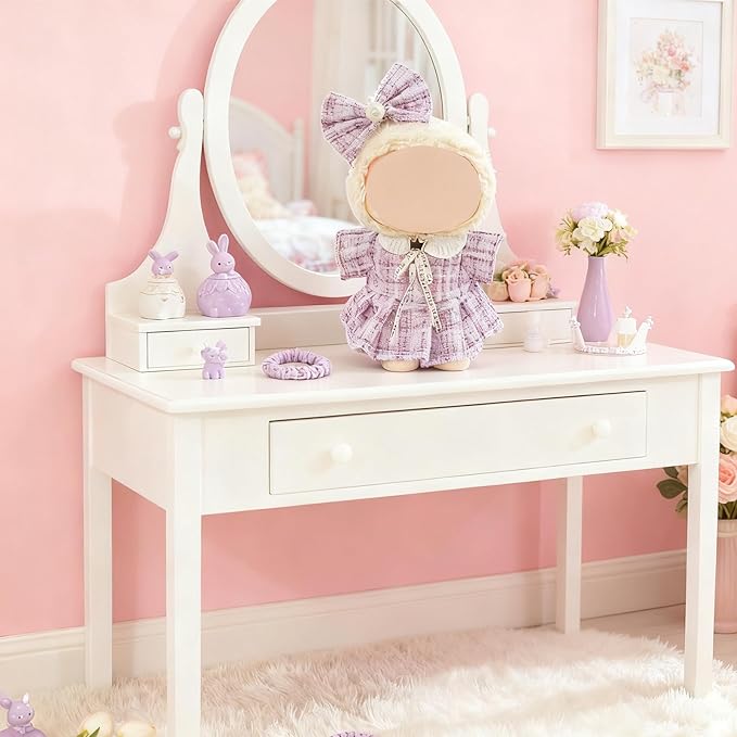 Clothes for Doll, 6 Pack Doll Outfits for 17cm Doll, Perfect for Play and Display, Accessories for Doll's Collectors, (No Dolls) (Elegant Dress)