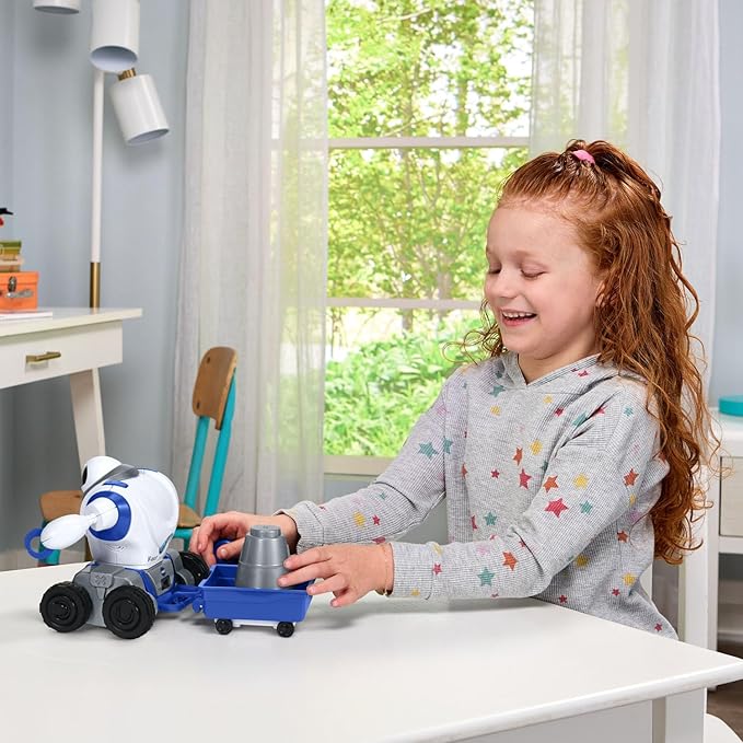 VTech 5-in-1 Make-a-Bot Transformable Robot Toy with Sound Sensor and Obstacle Detector
