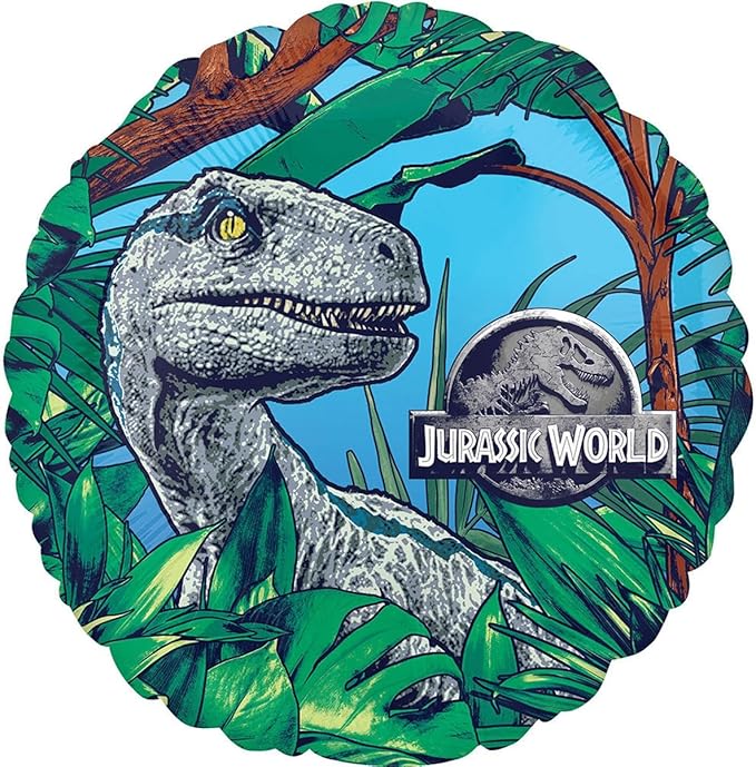 Jurassic Dinosaur World 3rd Birthday Party Supplies Foil Balloon Bouquet Decorations