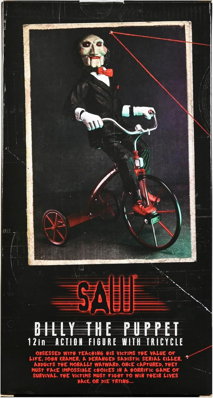 Saw 12" Action Figure with Tricycle