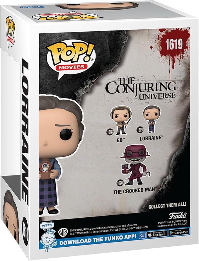 Funko POP! Movies: The Conjuring – Lorraine Warren - Collectable Vinyl Figure - Gift Idea - Official Merchandise - for Kids & Adults - Horror Fans - Model Figure for Collectors and Display