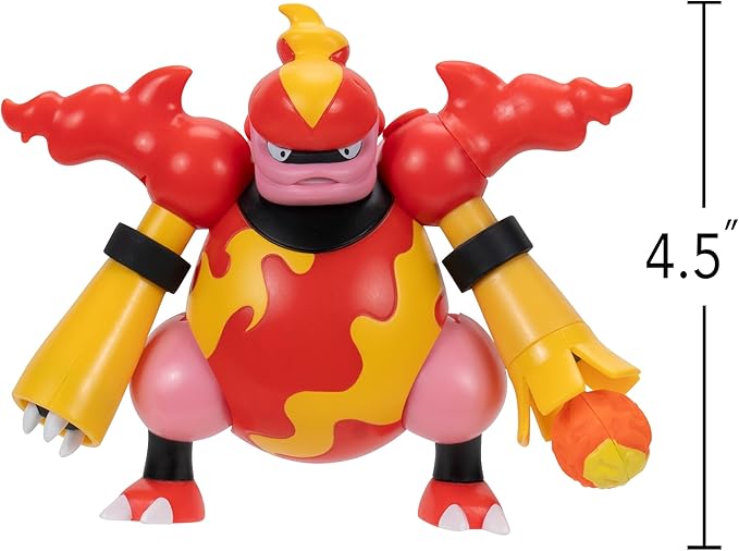 Pokemon Battle Feature Figure 4 Pack - Features Four 4.5-Inch Battle Ready Figures